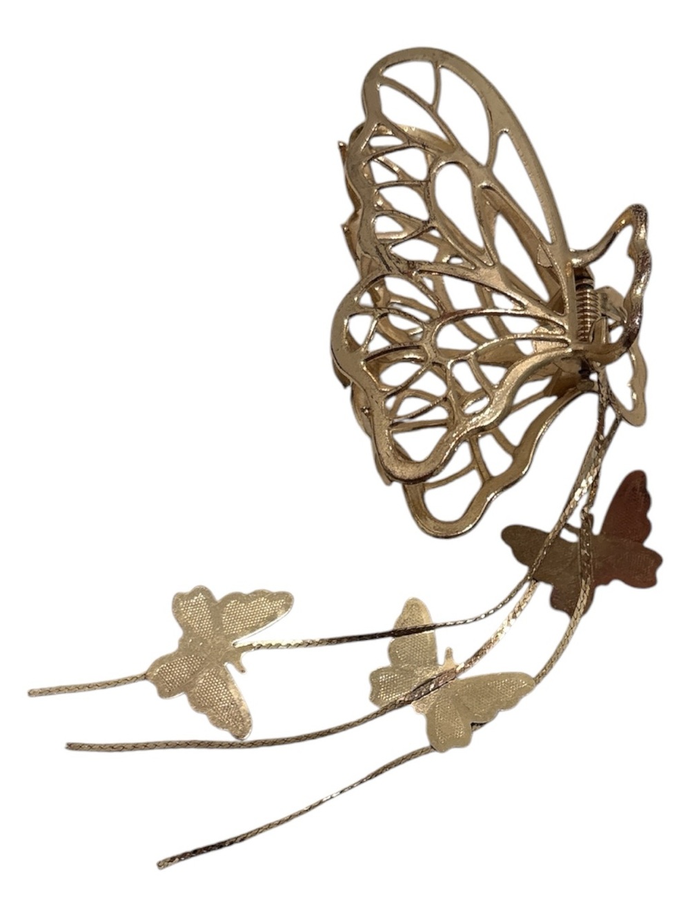 Gold Butterfly Hairclip